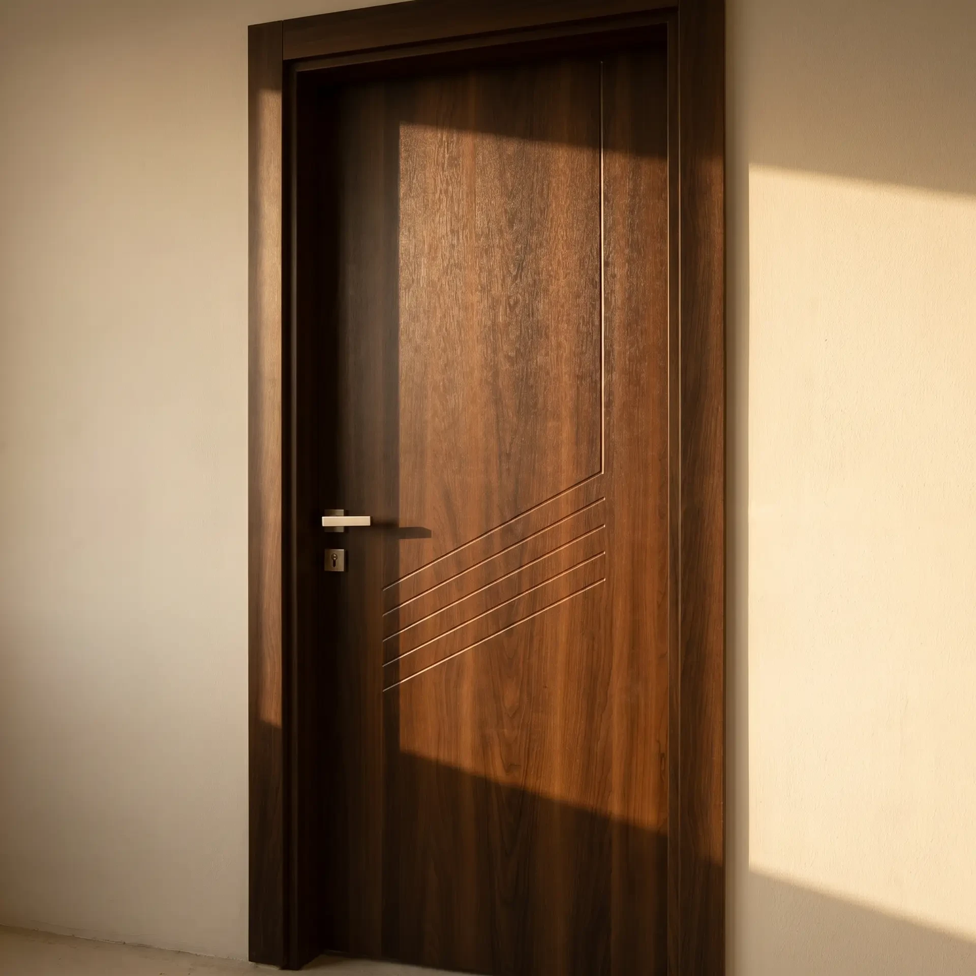 باب WPC بنقشة - code 303