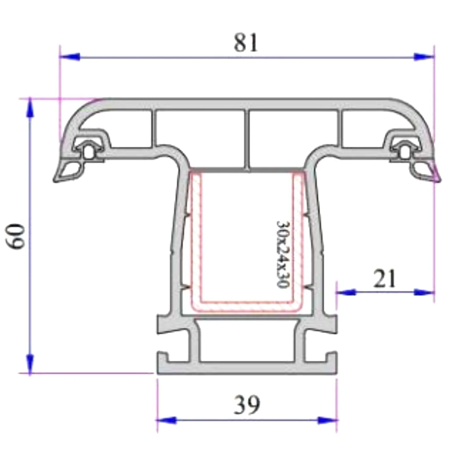 سقاس مفصلي وينتك UPVC