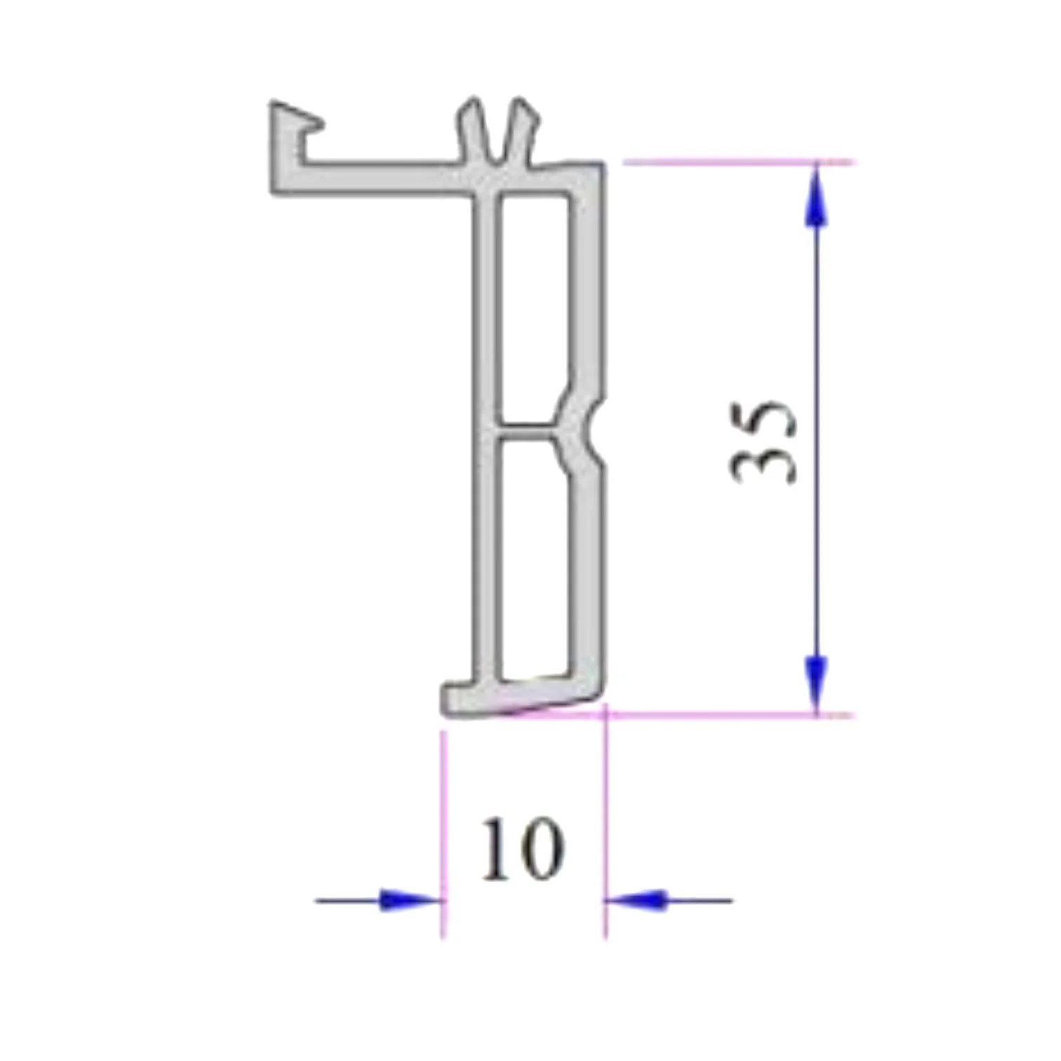بار بكلبس وينتك UPVC