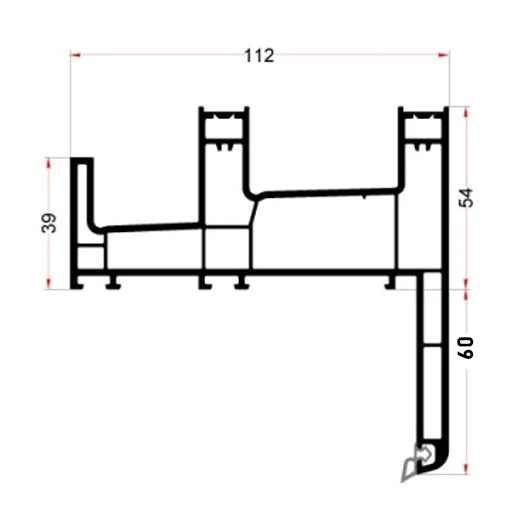 حلق جرار 3 مجرى ببار 6 سم إندربن UPVC